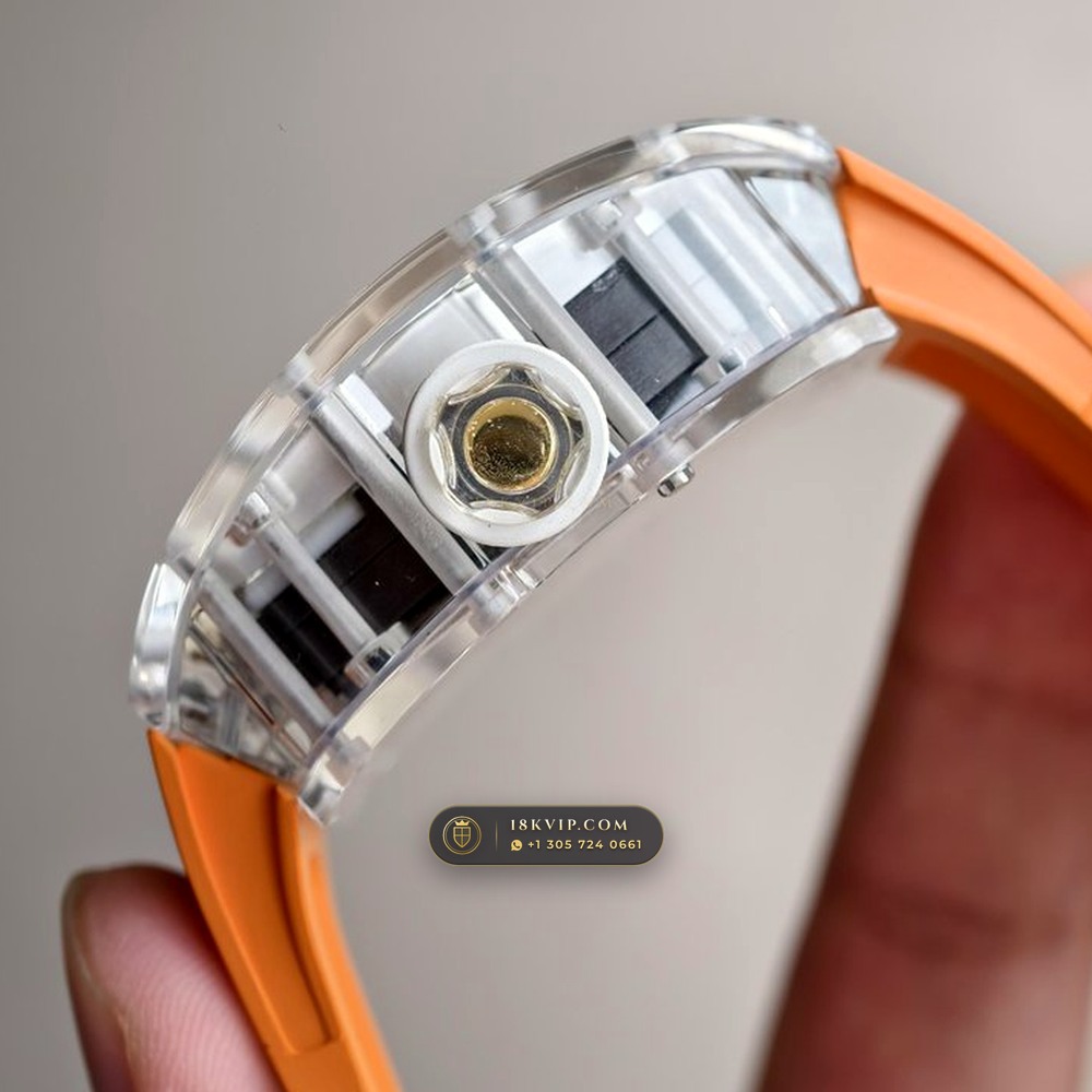Richard Mille RM 52-05 Pharrell Williams Crystalline Sapphire Tourbillon — Private Vault Edition — Studio Gallery Plate VI in Crystalline Sapphire & Grade 5 Titanium (78.3g Verified Mass, Richard Mille Hand-Wound Tourbillon Calibre)