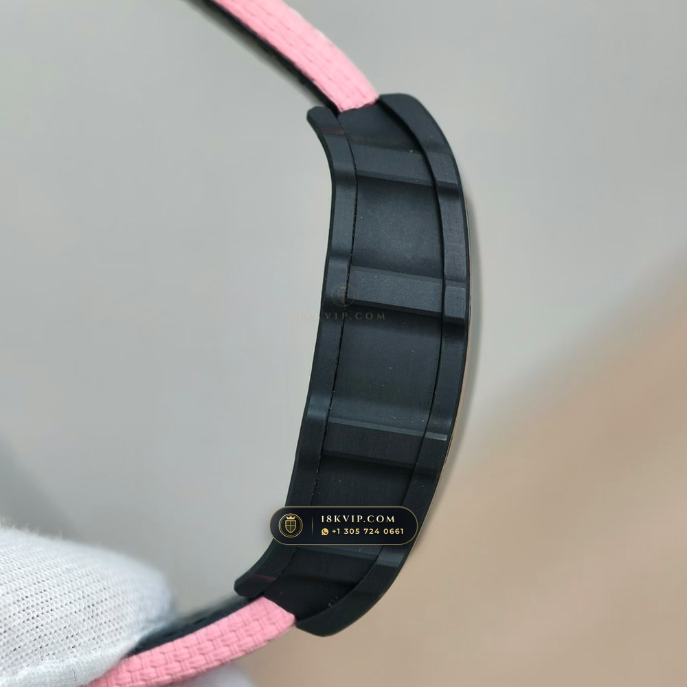 Richard Mille RM 35-01 Rafael Nadal Manual Winding Hand-Chamfered Bevel Spec — Private Vault Edition — Studio Gallery Plate IV in Carbon TPT & Grade 5 Titanium (50.9g Verified Mass, Richard Mille Cal. RMUL3 Grade 5 Titanium Skeleton)
