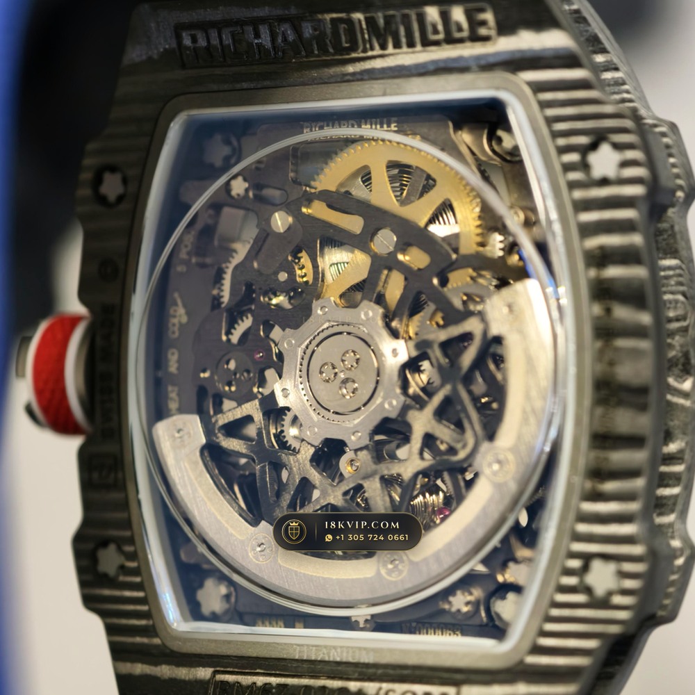 Richard Mille RM 67-02 Automatic Extra-Flat Geneva Atelier Spec — Private Vault Edition — Studio Gallery Plate VI in Carbon TPT & Grade 5 Titanium (33.5g Verified Mass, Richard Mille Cal. CRMA7 Skeletonized Titanium)