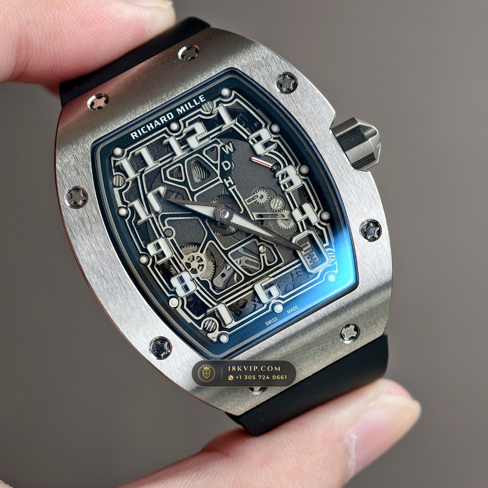 Richard Mille RM 67-01 Automatic Extra-Flat — Private Vault Edition — Studio Gallery Plate II in Grade 5 Titanium Monobloc (49.2g Verified Mass, Richard Mille Cal. CRMA6 - Platinum Rotor)