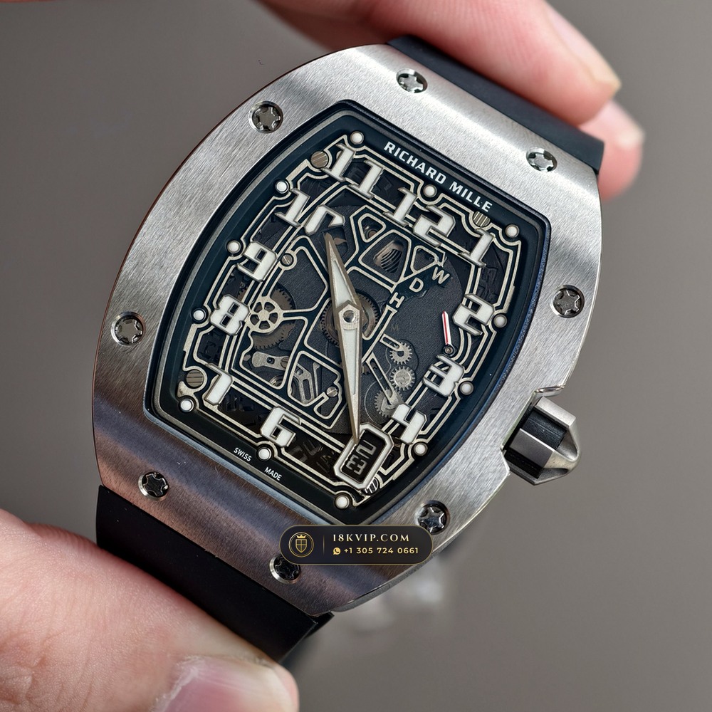 Richard Mille RM 67-01 Automatic Extra-Flat — Private Vault Edition — Studio Gallery Plate III in Grade 5 Titanium Monobloc (49.2g Verified Mass, Richard Mille Cal. CRMA6 - Platinum Rotor)