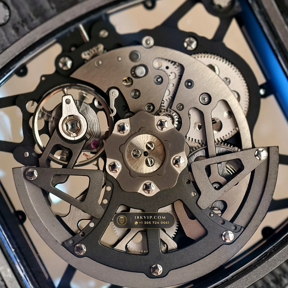 Richard Mille RM 35-02 Rafael Nadal Automatic Black Carbon TPT — Private Vault Edition — Studio Gallery Plate X in Carbon TPT & Grade 5 Titanium (50.4g Verified Mass, Richard Mille Cal. RMAL1 Variable-Geometry Rotor)