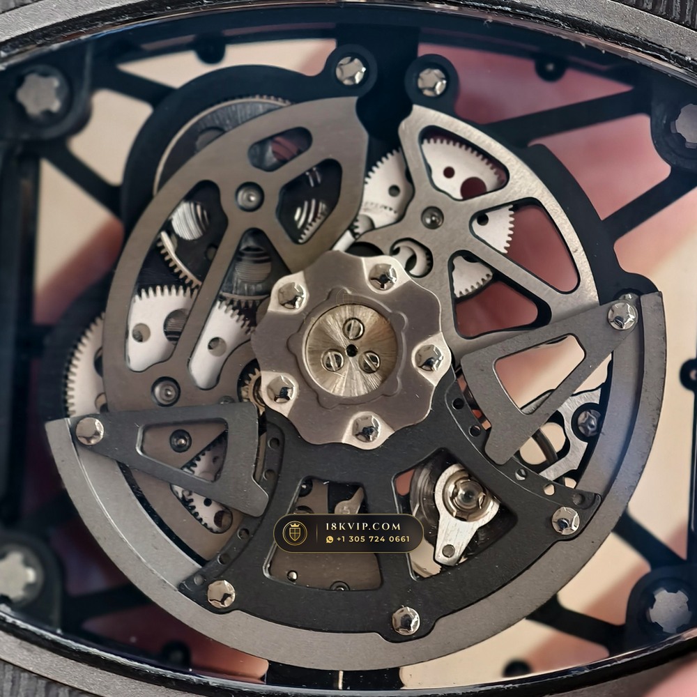 Richard Mille RM 35-02 Rafael Nadal Automatic Black Carbon TPT — Private Vault Edition — Studio Gallery Plate XI in Carbon TPT & Grade 5 Titanium (50.4g Verified Mass, Richard Mille Cal. RMAL1 Variable-Geometry Rotor)