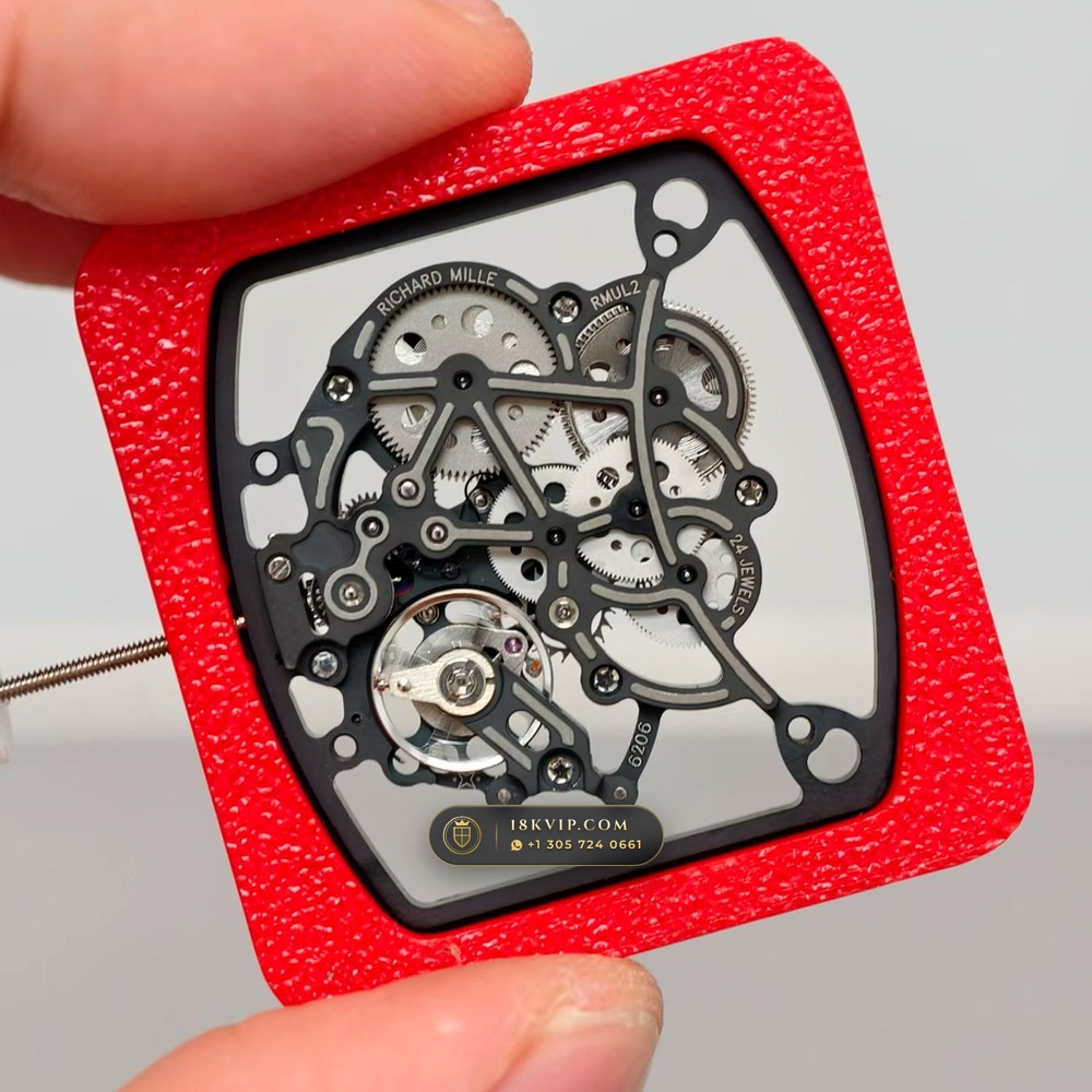 Richard Mille RM 055 Bubba Watson Manual Winding Chronometer Regulated Spec — Private Vault Edition — Studio Gallery Plate V in ATZ White Ceramic & Grade 5 Titanium (66.9g Verified Mass, Richard Mille Cal. RMUL2 Grade 5 Titanium Skeleton)