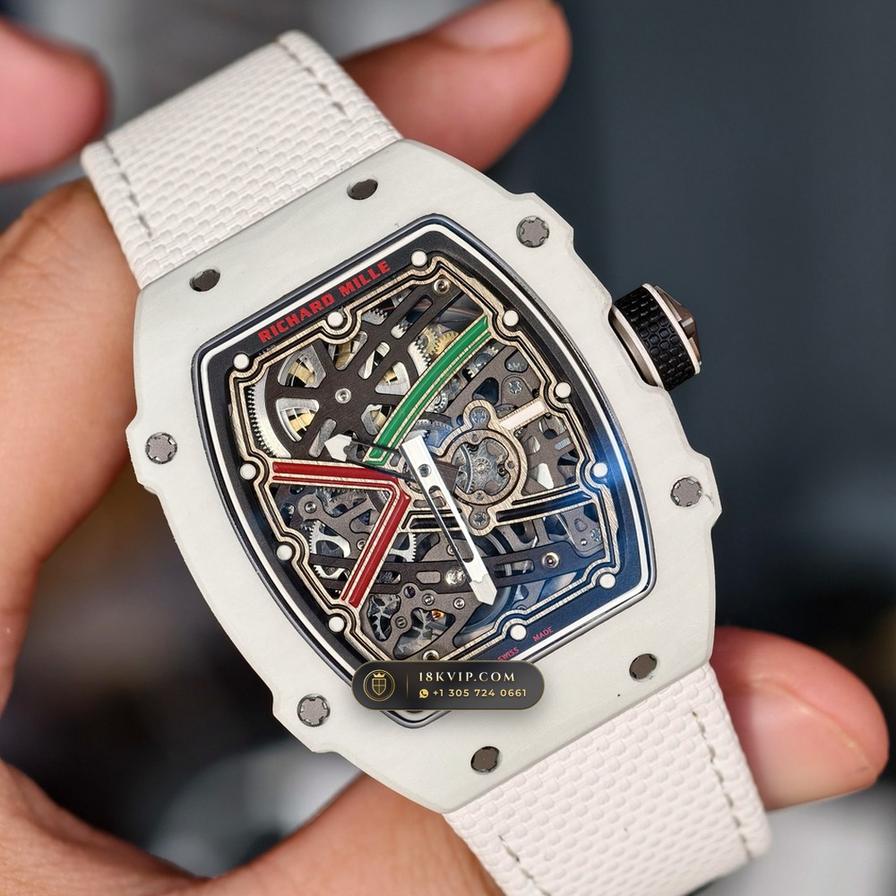 Richard Mille RM 67-02 Automatic Extra-Flat UAE Limited Edition — Private Vault Edition — Studio Gallery Plate II in Carbon TPT & Grade 5 Titanium (33.6g Verified Mass, Richard Mille Cal. CRMA7 Skeletonized Titanium)