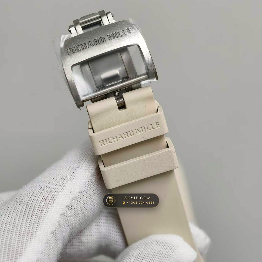 Richard Mille RM 16-02 Automatic Extra-Flat Rectangular Geneva Atelier Spec — Private Vault Edition — Studio Gallery Plate VI in Grade 5 Titanium Monobloc (53.6g Verified Mass, Richard Mille Cal. CRMA9 Skeletonized)