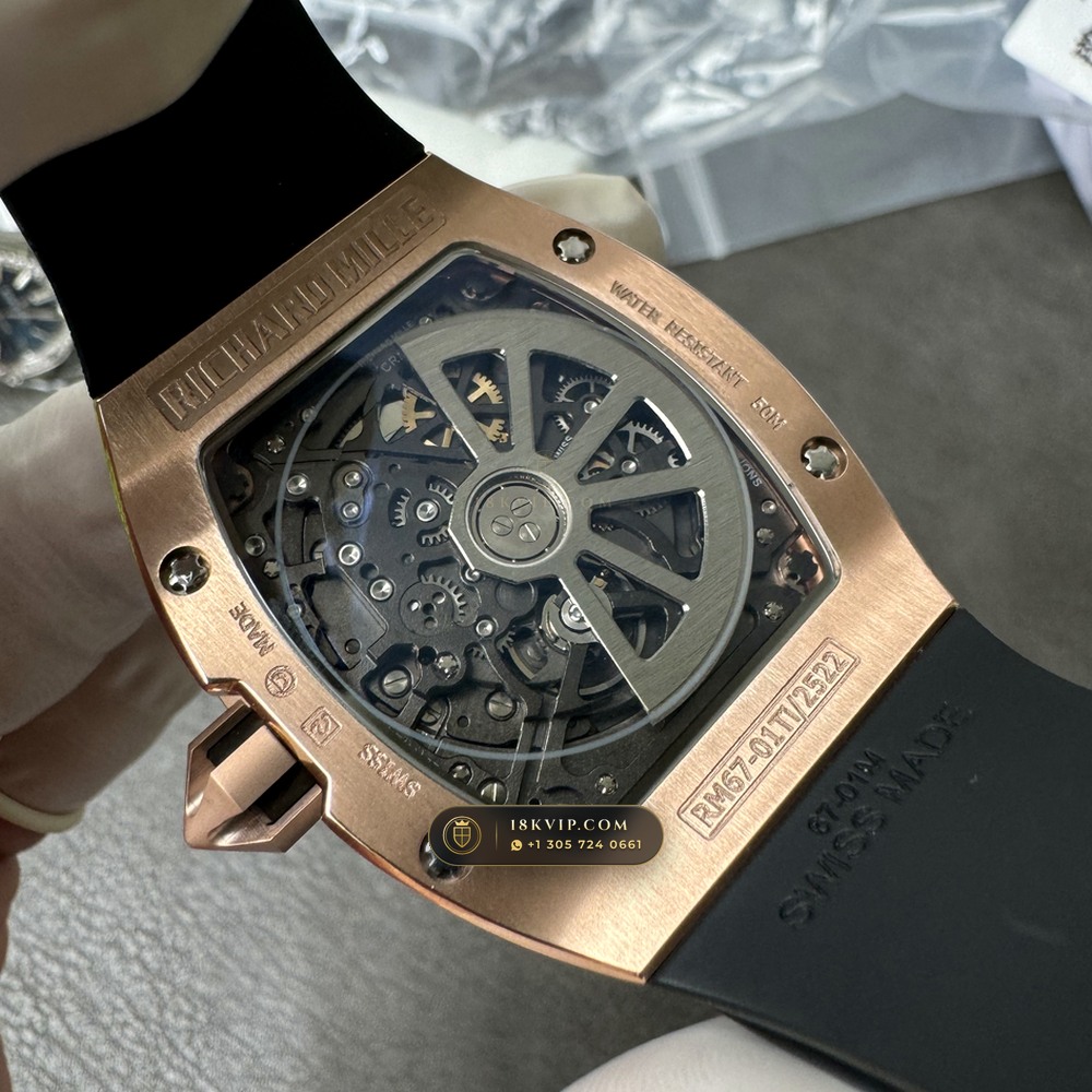 Richard Mille RM 67-01 Automatic Extra-Flat Geneva Atelier Spec — Private Vault Edition — Studio Gallery Plate VII in Grade 5 Titanium Monobloc (49.2g Verified Mass, Richard Mille Cal. CRMA6 - Platinum Rotor)