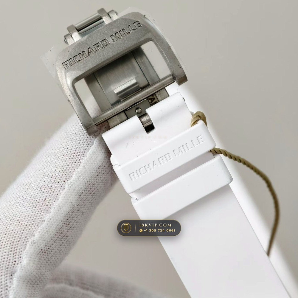 Richard Mille RM 61-01 Yohan Blake Asymmetric Hand-Chamfered Bevel Spec — Private Vault Edition — Studio Gallery Plate VII in Carbon TPT & Grade 5 Titanium (55.4g Verified Mass, Richard Mille Cal. RMUL2 Free-Sprung Skeleton)