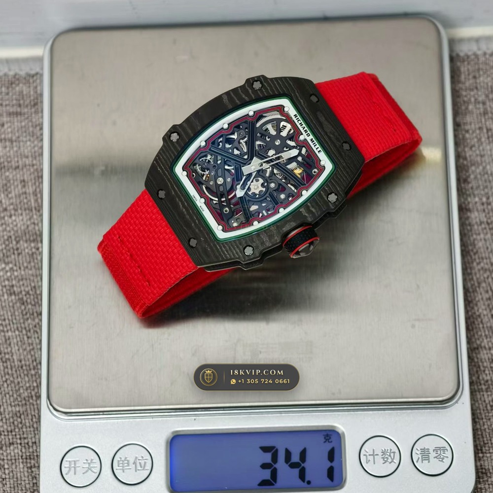 Richard Mille RM 67-02 Automatic Extra-Flat Italy Limited Edition — Private Vault Edition — Studio Gallery Plate VIII in Carbon TPT & Grade 5 Titanium (33.6g Verified Mass, Richard Mille Cal. CRMA7 Skeletonized Titanium)