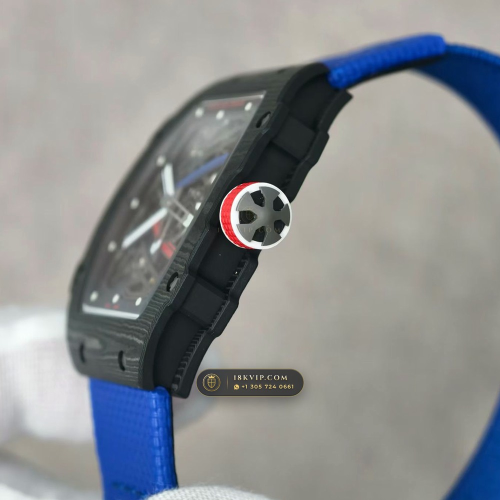 Richard Mille RM 67-02 Automatic Extra-Flat Sebastien Ogier Carbon TPT — Private Vault Edition — Studio Gallery Plate V in Carbon TPT & Grade 5 Titanium (33.5g Verified Mass, Richard Mille Cal. CRMA7 Skeletonized Titanium)