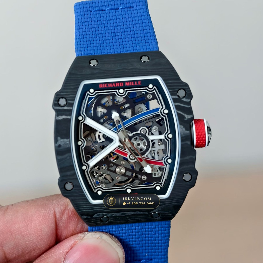 Richard Mille RM 67-02 Automatic Extra-Flat Sebastien Ogier Carbon TPT Sapphire Caseback Spec — Private Vault Edition — Studio Gallery Plate II in Carbon TPT & Grade 5 Titanium (33.4g Verified Mass, Richard Mille Cal. CRMA7 Skeletonized Titanium)