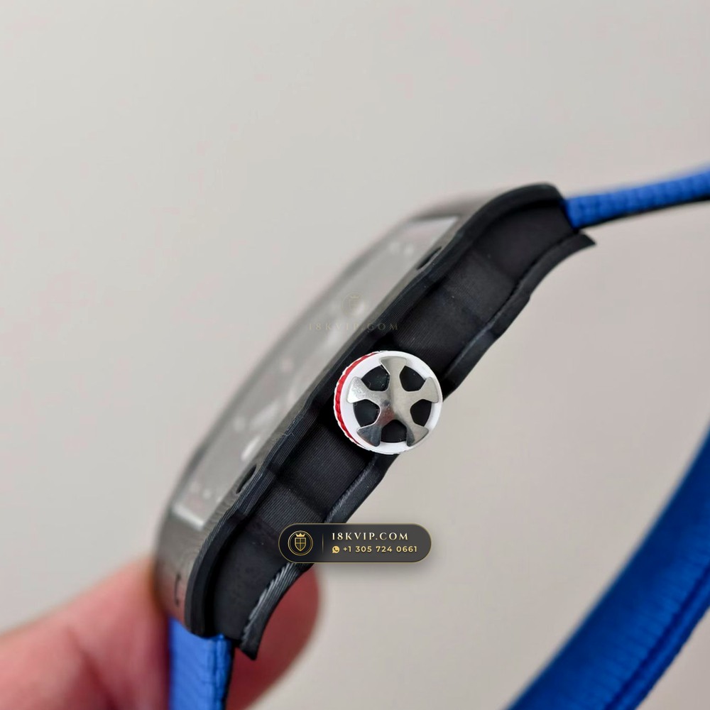 Richard Mille RM 67-02 Automatic Extra-Flat Sebastien Ogier Carbon TPT Sapphire Caseback Spec — Private Vault Edition — Studio Gallery Plate VI in Carbon TPT & Grade 5 Titanium (33.4g Verified Mass, Richard Mille Cal. CRMA7 Skeletonized Titanium)