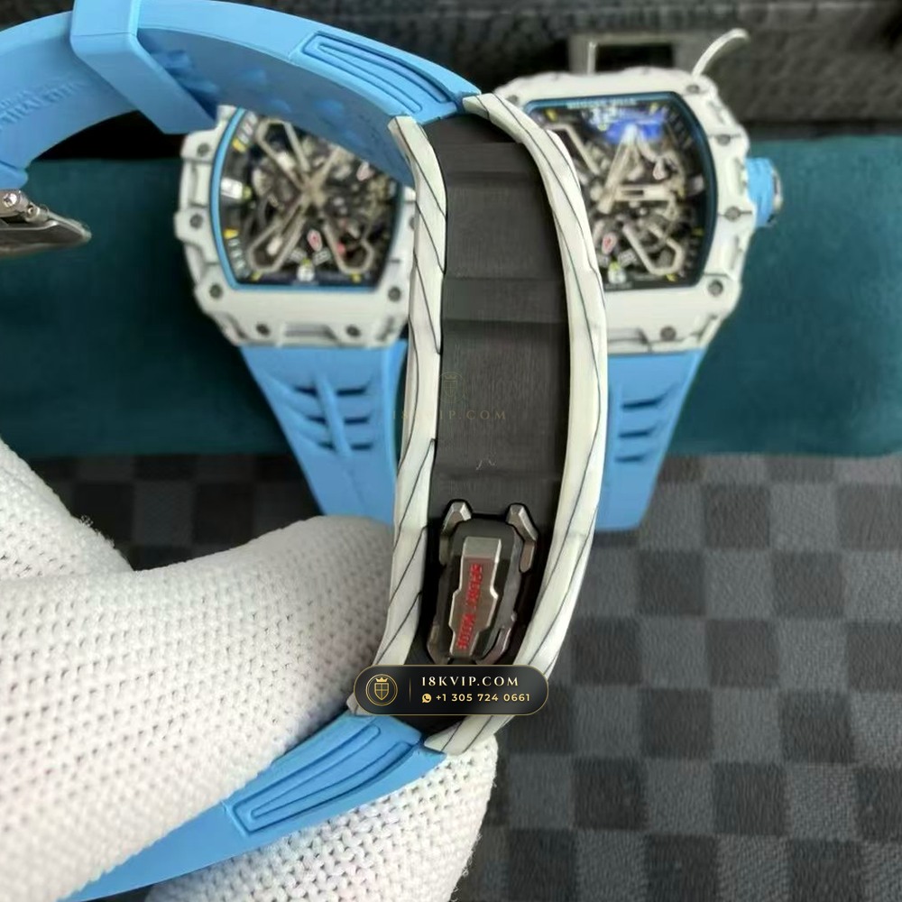 Richard Mille RM 35-03 Automatic Rafael Nadal Geneva Atelier Spec — Private Vault Edition — Studio Gallery Plate II in Carbon TPT & Grade 5 Titanium (50.7g Verified Mass, Richard Mille Cal. RMAL2 Butterfly Split-Rotor)