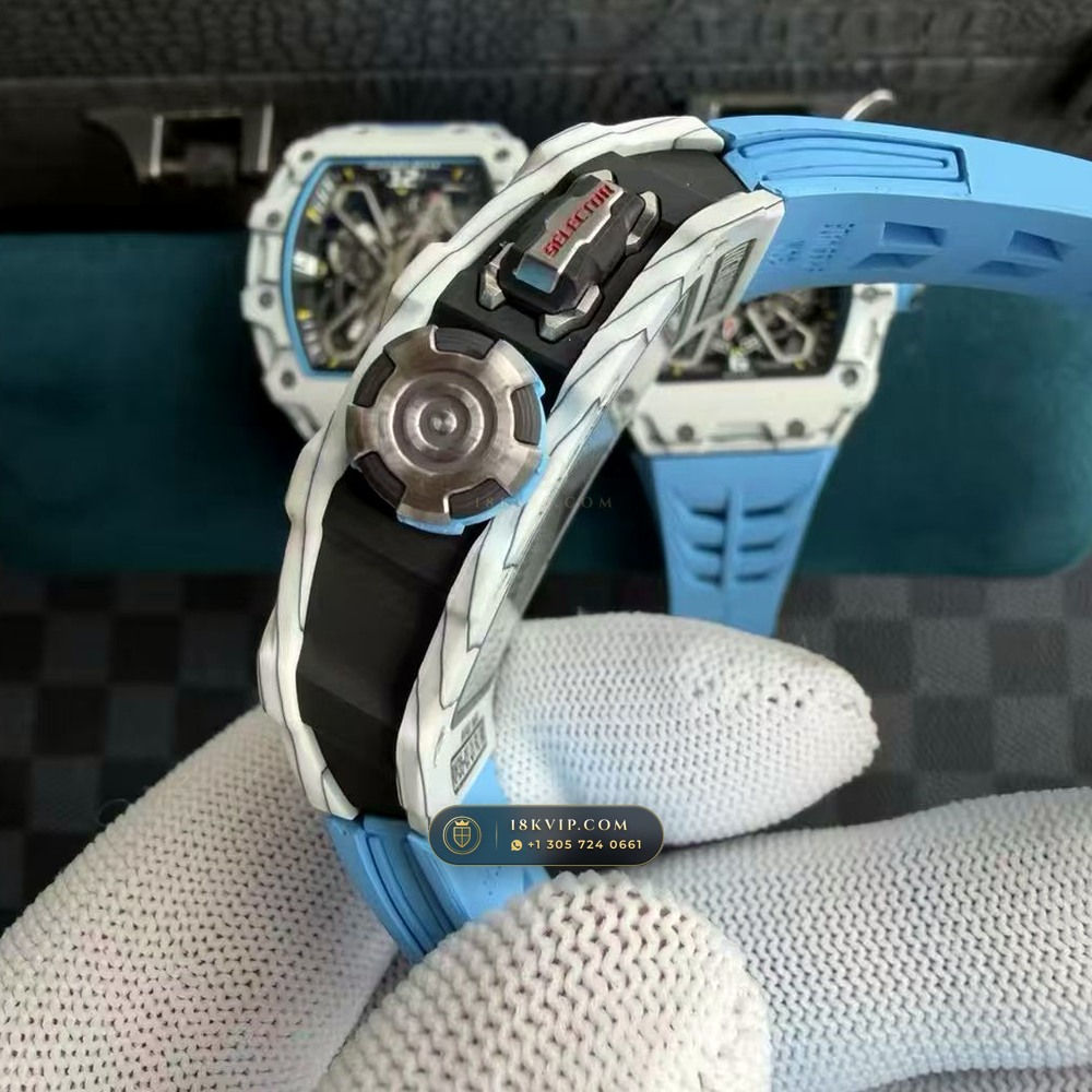 Richard Mille RM 35-03 Automatic Rafael Nadal Geneva Atelier Spec — Private Vault Edition — Studio Gallery Plate III in Carbon TPT & Grade 5 Titanium (50.7g Verified Mass, Richard Mille Cal. RMAL2 Butterfly Split-Rotor)