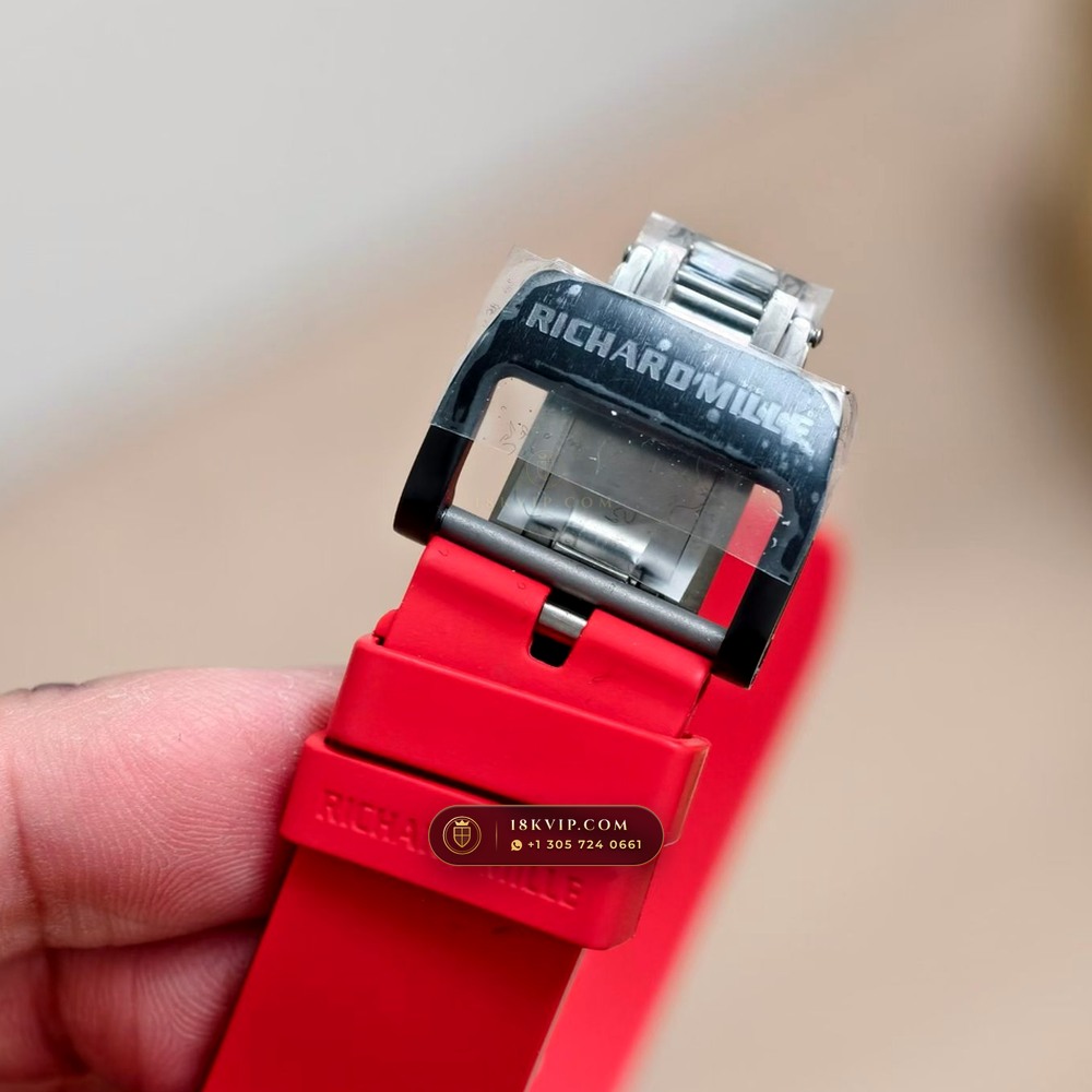 Richard Mille RM 35-02 Rafael Nadal Automatic Crimson Quartz TPT Geneva Atelier Spec — Private Vault Edition — Studio Gallery Plate VIII in Carbon TPT & Grade 5 Titanium (50.3g Verified Mass, Richard Mille Cal. RMAL1 Variable-Geometry Rotor)