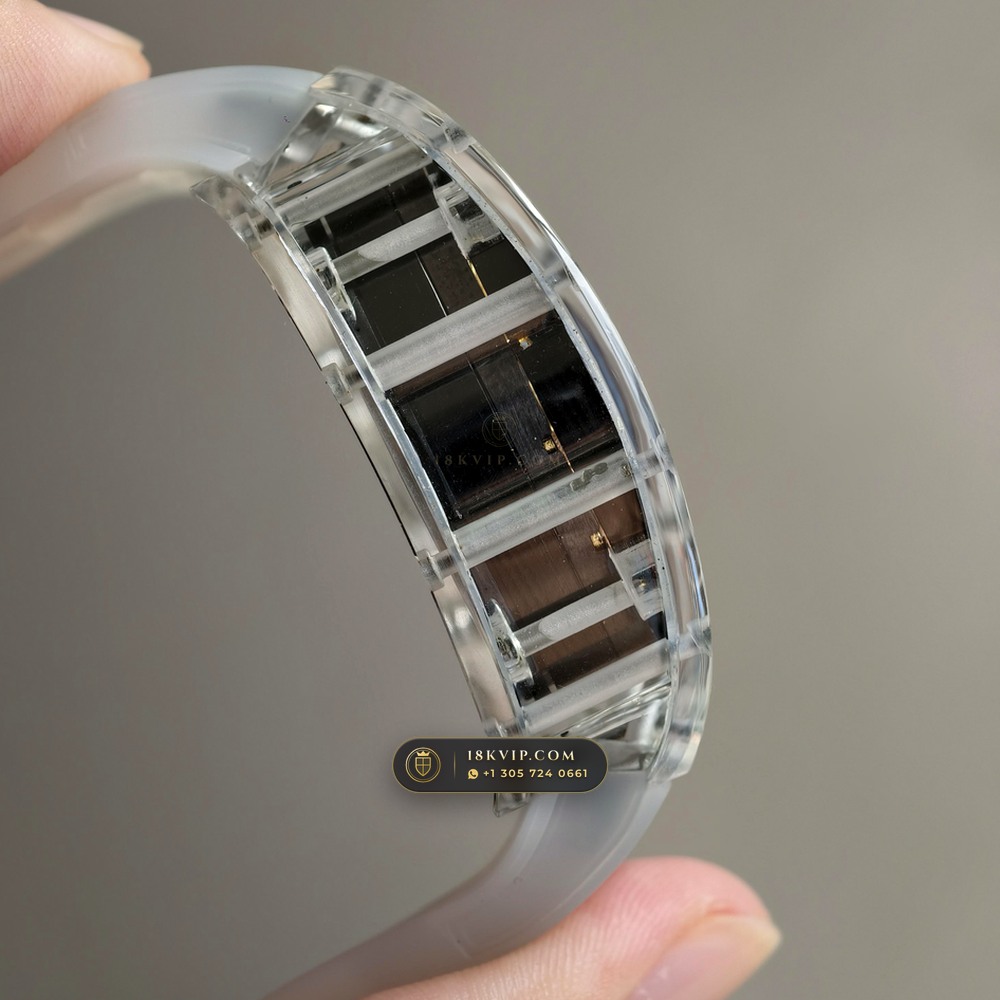 Richard Mille RM Tourbillon Haute Horlogerie Samurai Limited Edition Ref. RM 47 — Private Vault Edition — Studio Gallery Plate V in Crystalline Sapphire & Grade 5 Titanium (78.2g Verified Mass, Richard Mille Hand-Wound Tourbillon Calibre)
