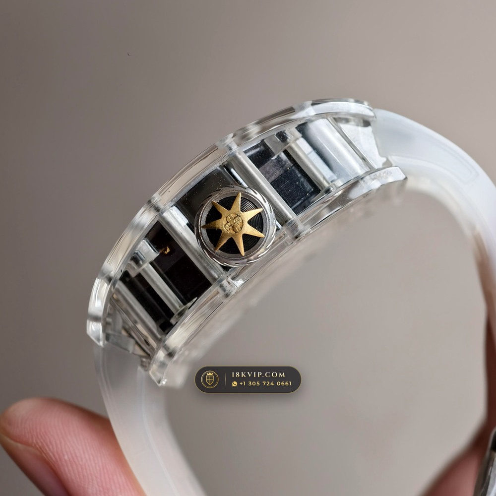 Richard Mille RM Tourbillon Haute Horlogerie Samurai Limited Edition Ref. RM 47 — Private Vault Edition — Studio Gallery Plate VI in Crystalline Sapphire & Grade 5 Titanium (78.2g Verified Mass, Richard Mille Hand-Wound Tourbillon Calibre)