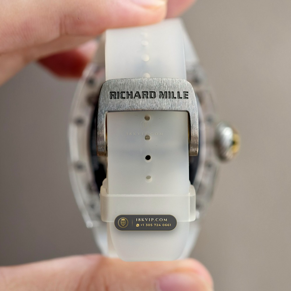 Richard Mille RM Tourbillon Haute Horlogerie Samurai Limited Edition Ref. RM 47 — Private Vault Edition — Studio Gallery Plate IX in Crystalline Sapphire & Grade 5 Titanium (78.2g Verified Mass, Richard Mille Hand-Wound Tourbillon Calibre)