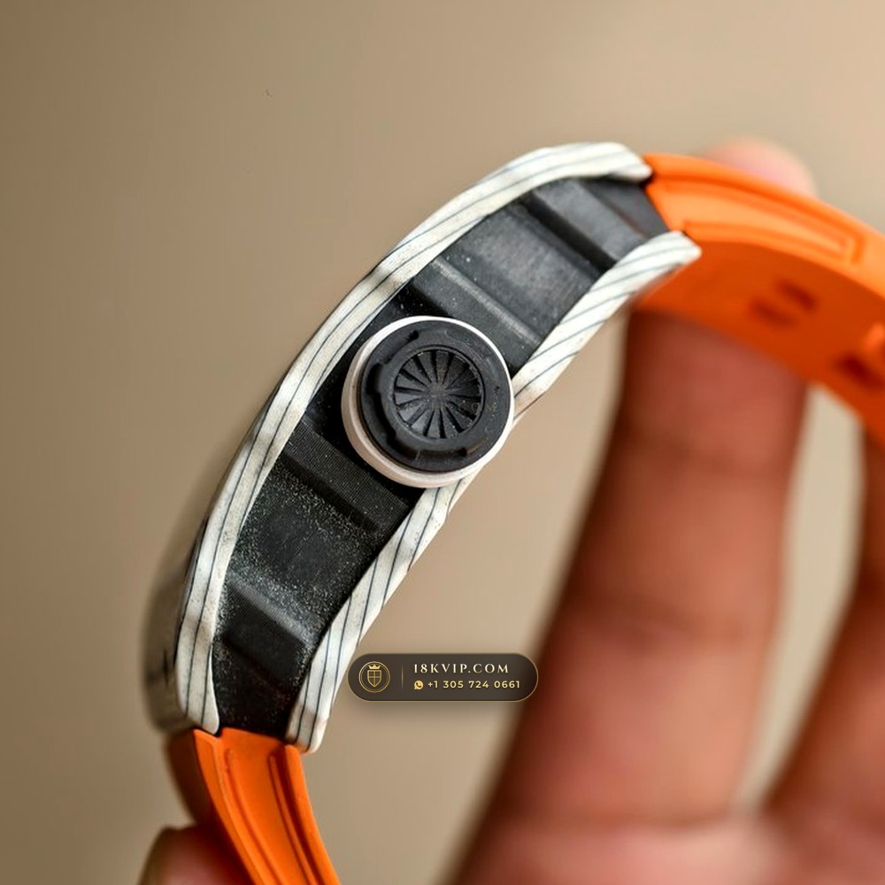 Richard Mille RM 35-01 Rafael Nadal White Quartz TPT Skeleton — Private Vault Edition — Studio Gallery Plate VI in Carbon TPT & Grade 5 Titanium (50.9g Verified Mass, Richard Mille Cal. RMUL3 Grade 5 Titanium Skeleton)