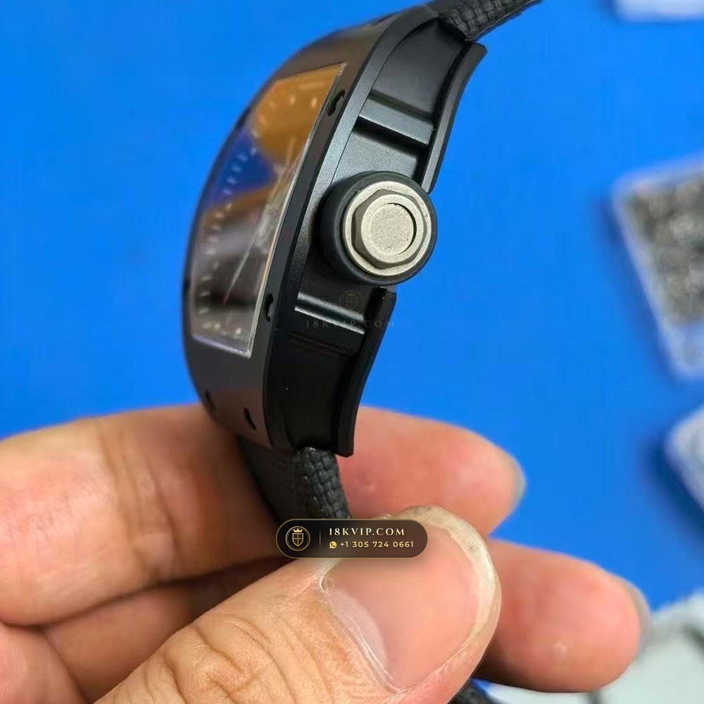 Richard Mille RM 35-02 Rafael Nadal Automatic Ref. RM 035 — Private Vault Edition — Studio Gallery Plate IV in Carbon TPT & Grade 5 Titanium (50.2g Verified Mass, Richard Mille Cal. RMAL1 Variable-Geometry Rotor)