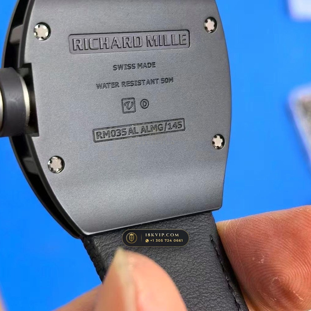 Richard Mille RM 35-02 Rafael Nadal Automatic Ref. RM 035 — Private Vault Edition — Studio Gallery Plate V in Carbon TPT & Grade 5 Titanium (50.2g Verified Mass, Richard Mille Cal. RMAL1 Variable-Geometry Rotor)