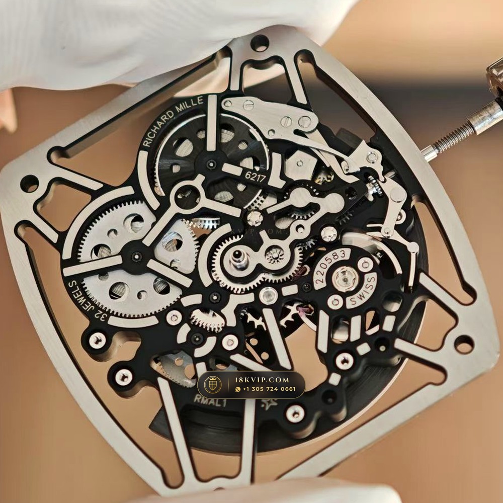 Richard Mille RM 35-02 Rafael Nadal Automatic Chronometer Regulated Spec — Private Vault Edition — Studio Gallery Plate III in Carbon TPT & Grade 5 Titanium (50.3g Verified Mass, Richard Mille Cal. RMAL1 Variable-Geometry Rotor)