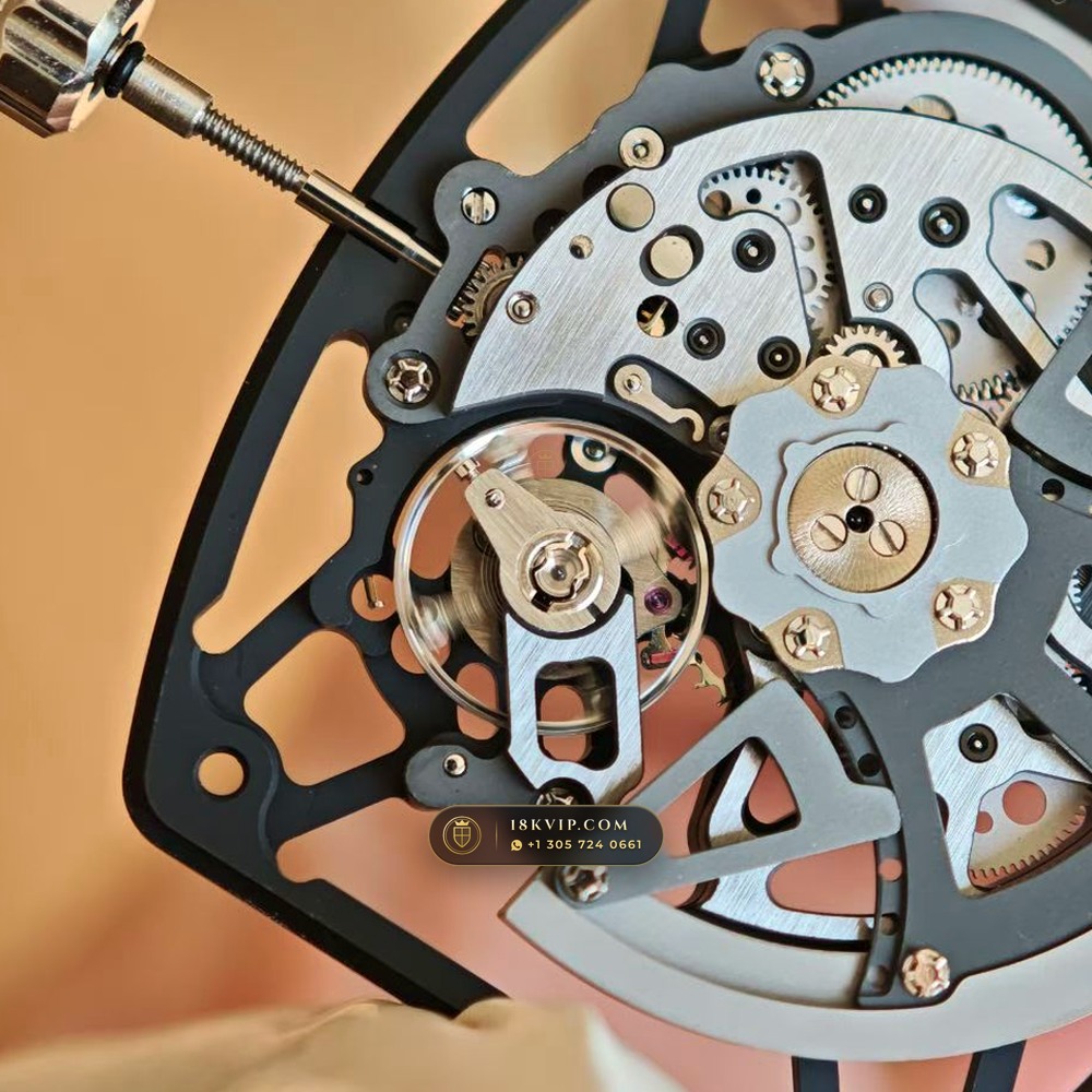 Richard Mille RM 35-02 Rafael Nadal Automatic Chronometer Regulated Spec — Private Vault Edition — Studio Gallery Plate IV in Carbon TPT & Grade 5 Titanium (50.3g Verified Mass, Richard Mille Cal. RMAL1 Variable-Geometry Rotor)