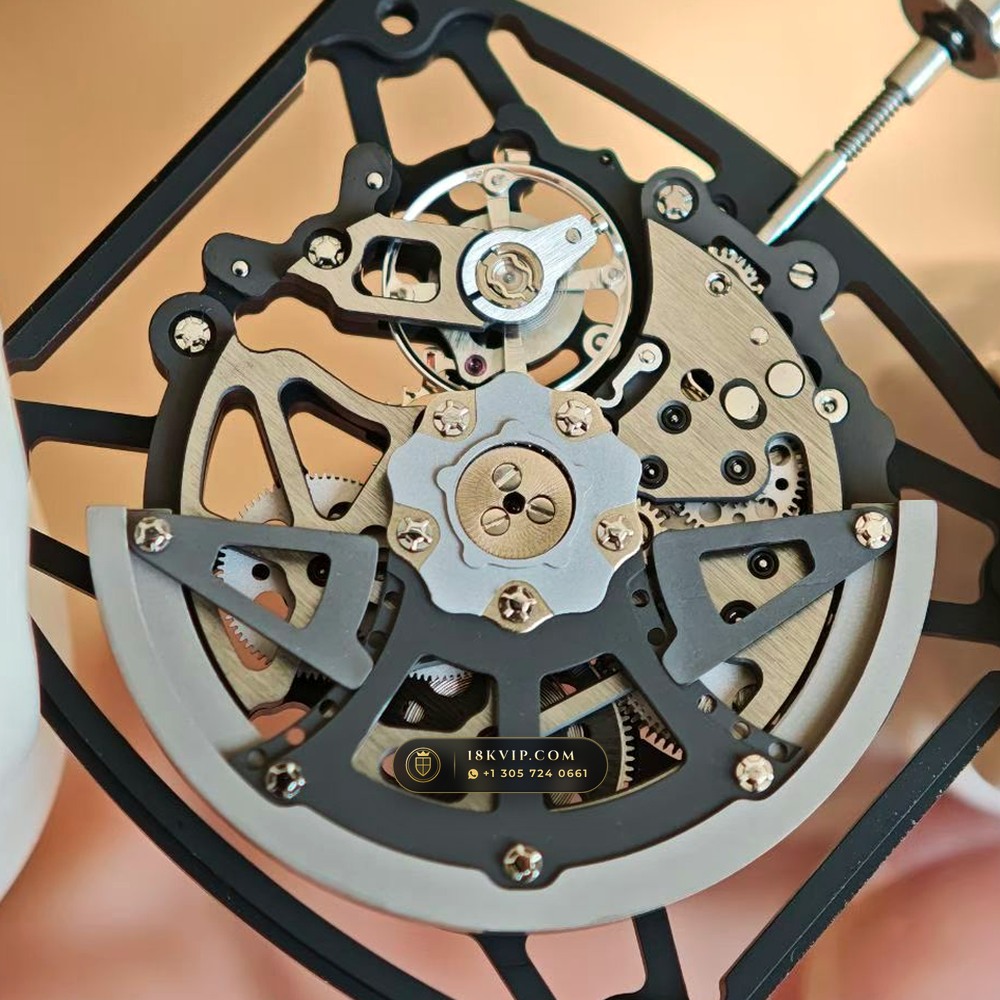 Richard Mille RM 35-02 Rafael Nadal Automatic Chronometer Regulated Spec — Private Vault Edition — Studio Gallery Plate V in Carbon TPT & Grade 5 Titanium (50.3g Verified Mass, Richard Mille Cal. RMAL1 Variable-Geometry Rotor)