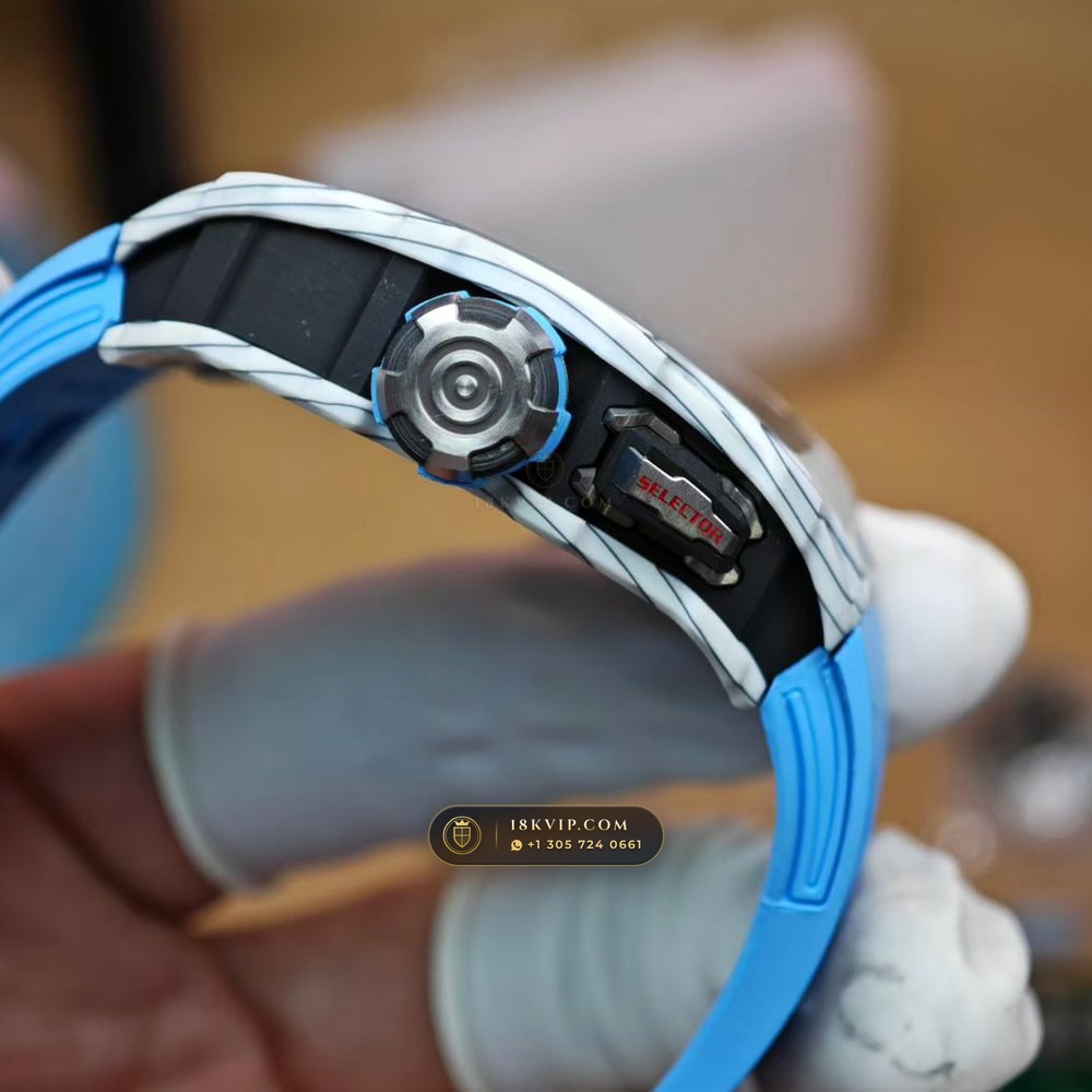 Richard Mille RM 35-03 Automatic Rafael Nadal Chronometer Regulated Spec — Private Vault Edition — Studio Gallery Plate IV in Carbon TPT & Grade 5 Titanium (50.1g Verified Mass, Richard Mille Cal. RMAL2 Butterfly Split-Rotor)
