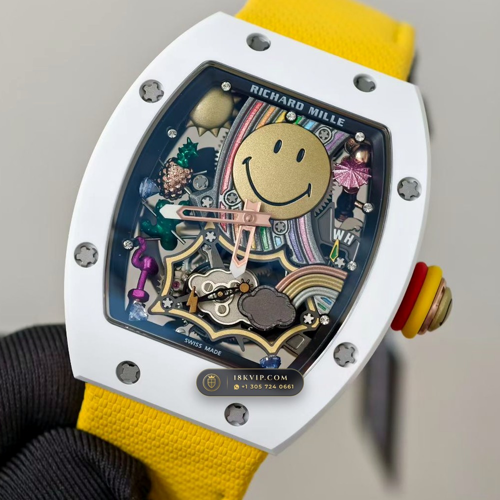 Richard Mille RM Tourbillon Haute Horlogerie Smiley Tourbillon Geneva Atelier Spec Ref. RM 088 — Private Vault Edition — Studio Gallery Plate III in Carbon TPT & Grade 5 Titanium (55.7g Verified Mass, Richard Mille Hand-Wound Tourbillon Calibre)