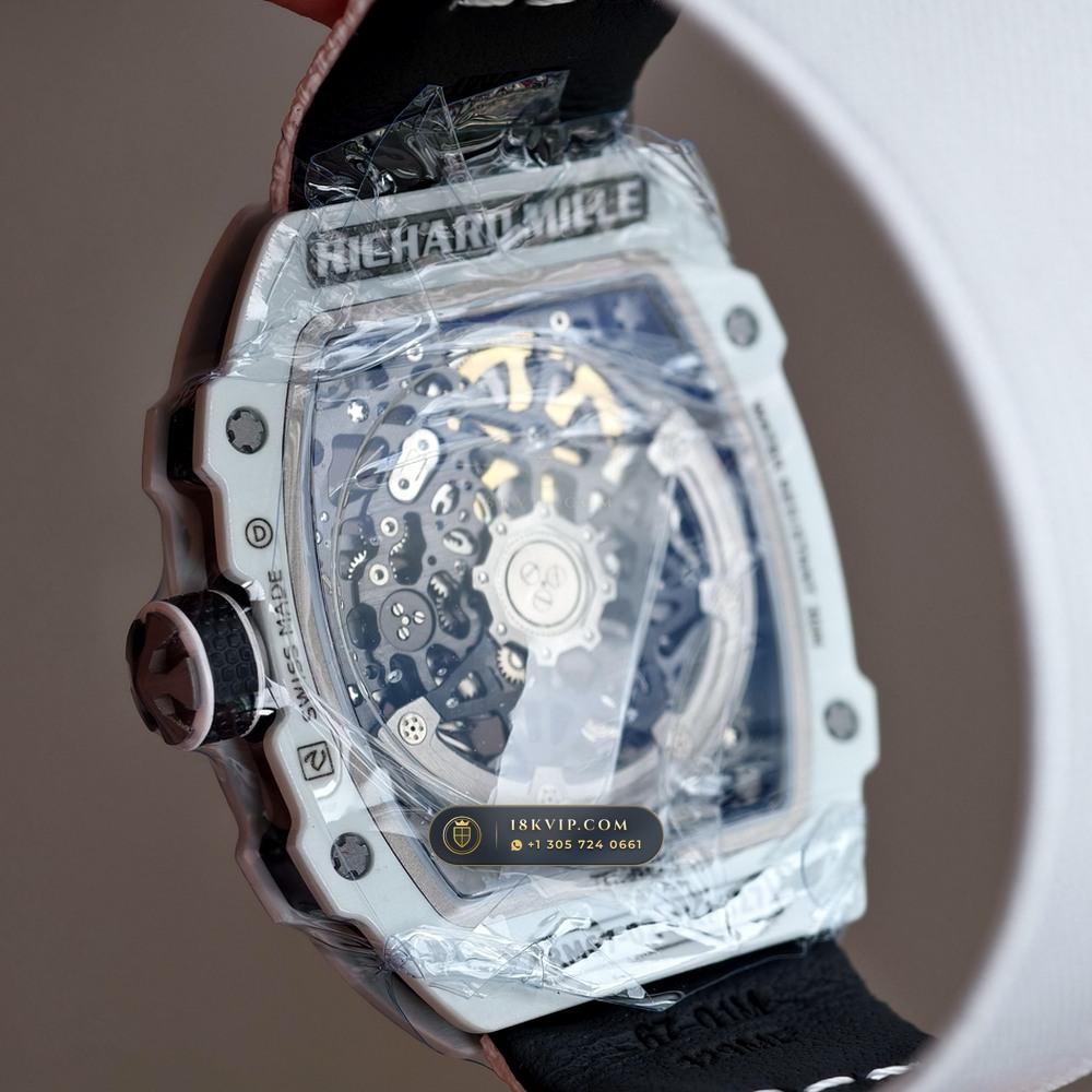 Richard Mille RM 67-02 Automatic Extra-Flat UAE Limited Edition Geneva Atelier Spec — Private Vault Edition — Studio Gallery Plate VI in Carbon TPT & Grade 5 Titanium (33.3g Verified Mass, Richard Mille Cal. CRMA7 Skeletonized Titanium)