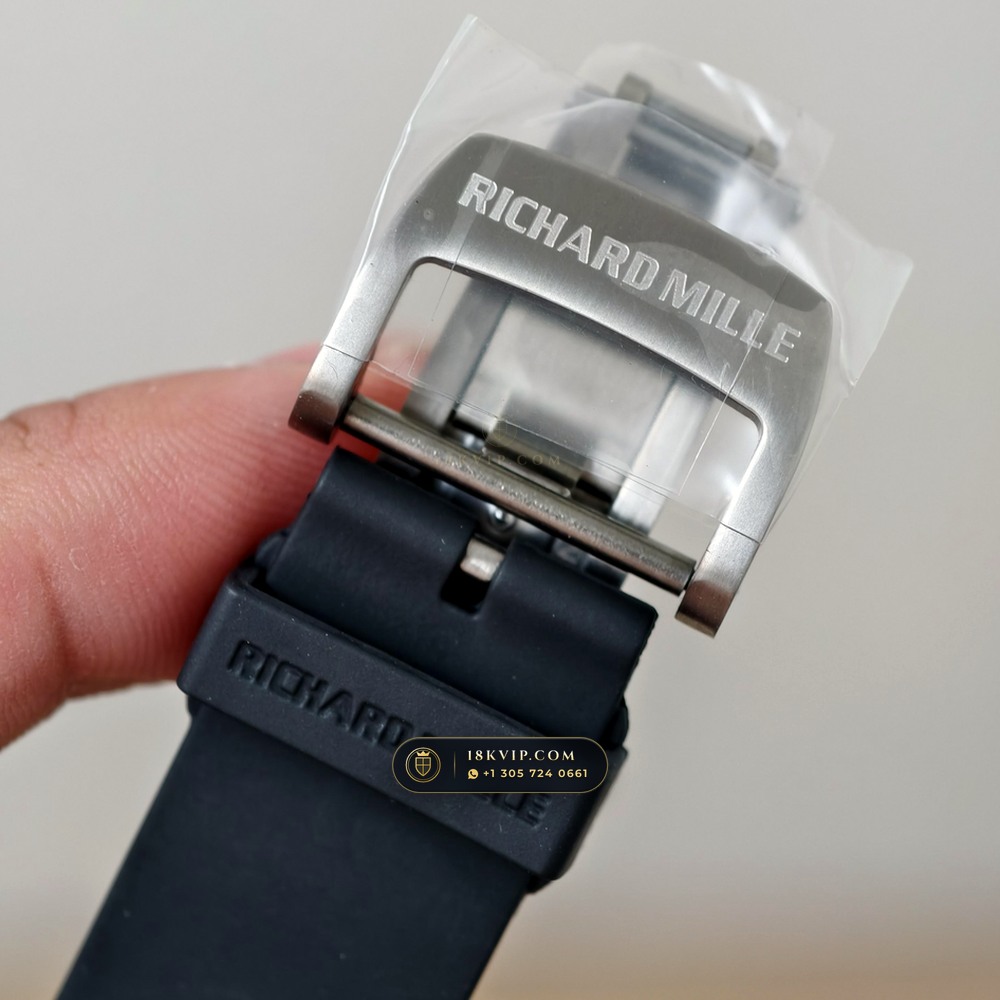 Richard Mille RM 61-01 Yohan Blake Asymmetric Master Watchmaker Spec — Private Vault Edition — Studio Gallery Plate VI in Carbon TPT & Grade 5 Titanium (55.3g Verified Mass, Richard Mille Cal. RMUL2 Free-Sprung Skeleton)