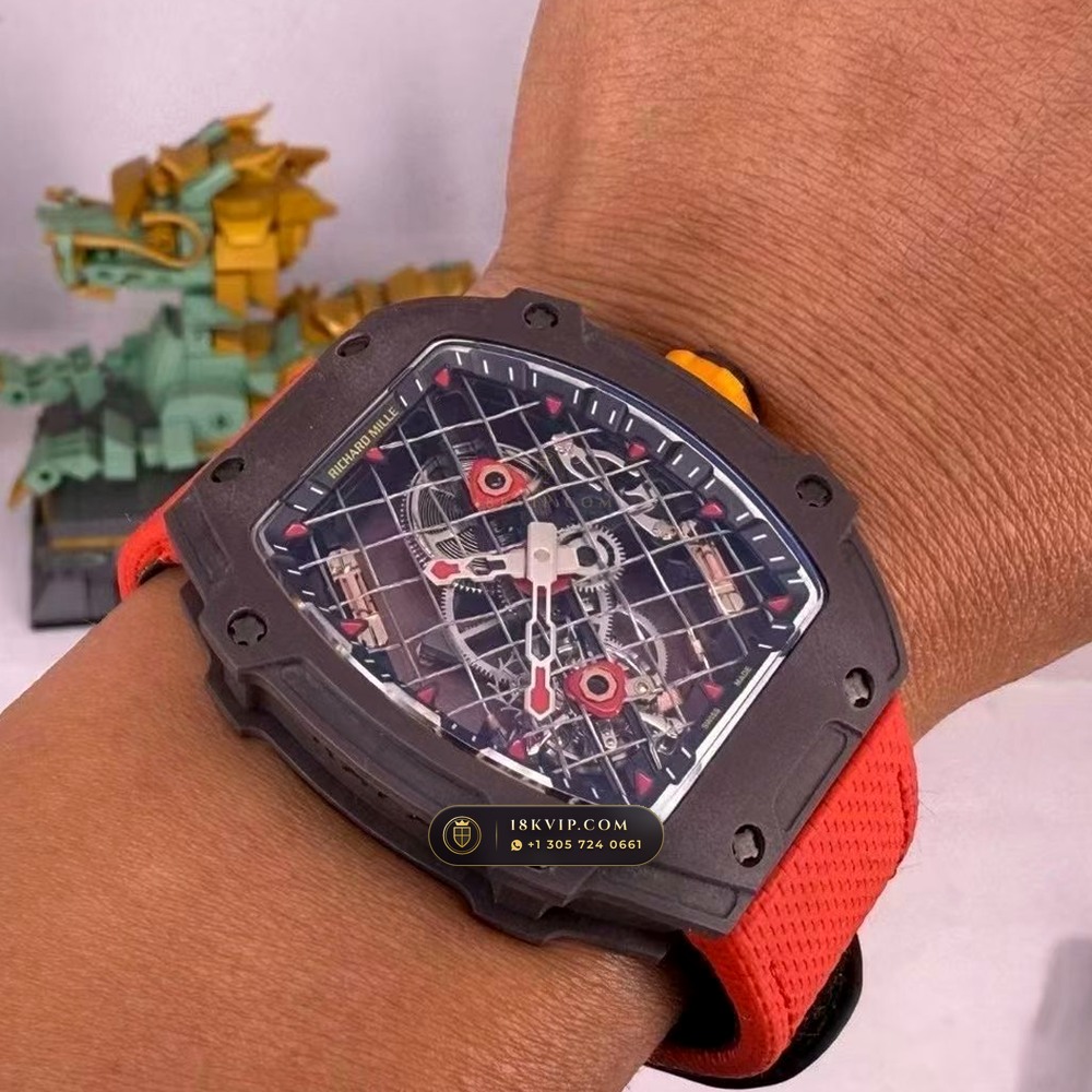 Richard Mille RM Tourbillon Haute Horlogerie Ref. RM 27-04 — Private Vault Edition — Studio Gallery Plate II in Carbon TPT & Grade 5 Titanium (42.9g Verified Mass, Richard Mille Hand-Wound Tourbillon Calibre)