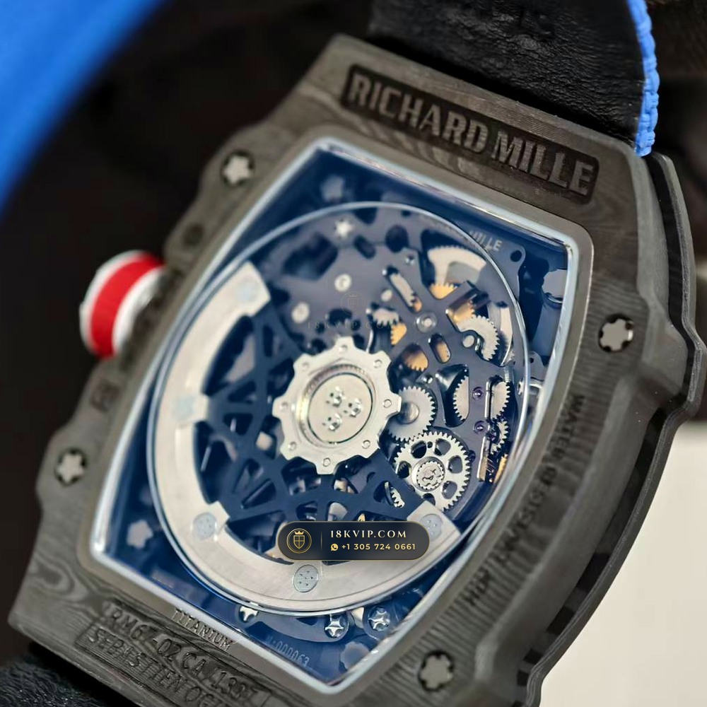 Richard Mille RM 67-02 Automatic Extra-Flat Sebastien Ogier Carbon TPT Master Watchmaker Spec — Private Vault Edition — Studio Gallery Plate VI in Carbon TPT & Grade 5 Titanium (33.5g Verified Mass, Richard Mille Cal. CRMA7 Skeletonized Titanium)