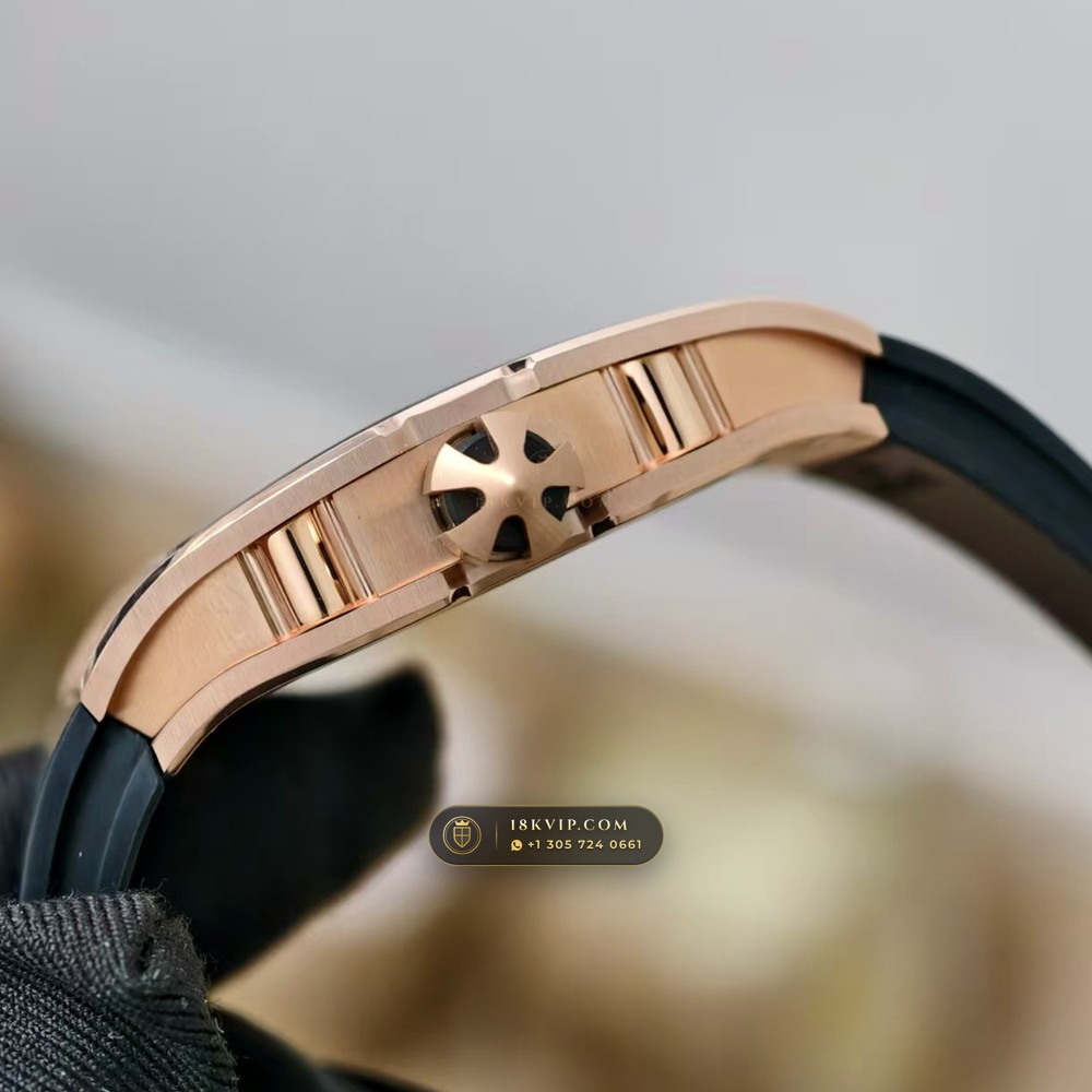 Richard Mille RM 61-01 Yohan Blake Asymmetric 18K Rose Gold — Private Vault Edition — Studio Gallery Plate IV in 18K Rose Gold Au750 (98.3g Verified Mass, Richard Mille Cal. RMUL2 Free-Sprung Skeleton)