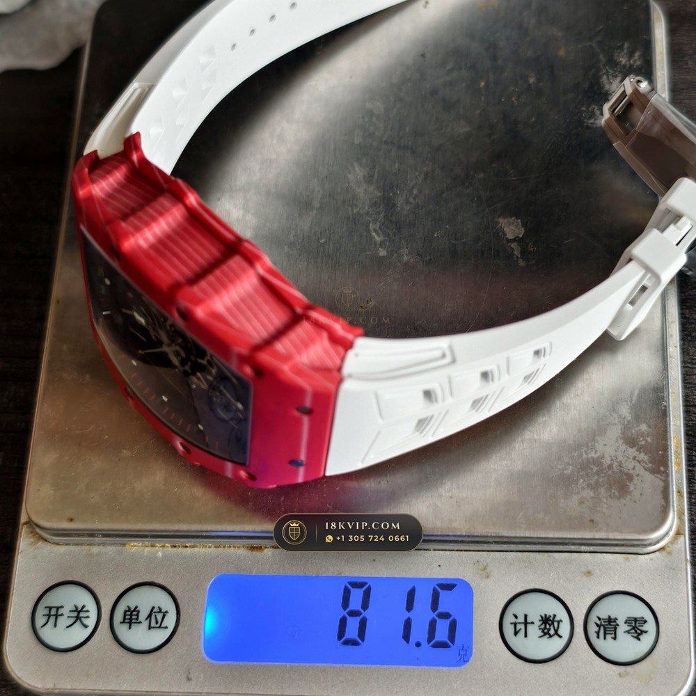 Richard Mille RM 35-02 Rafael Nadal Automatic Crimson Quartz TPT — Private Vault Edition — Studio Gallery Plate X in Carbon TPT & Grade 5 Titanium (50.2g Verified Mass, Richard Mille Cal. RMAL1 Variable-Geometry Rotor)