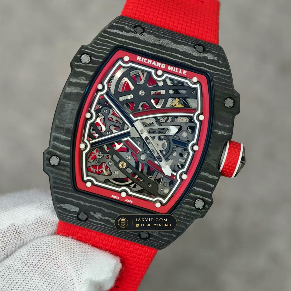 Richard Mille RM 67-02 Automatic Extra-Flat Norway Limited Edition — Private Vault Edition — Studio Gallery Plate III in Carbon TPT & Grade 5 Titanium (33.6g Verified Mass, Richard Mille Cal. CRMA7 Skeletonized Titanium)