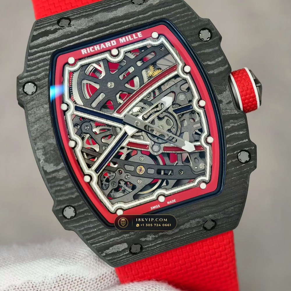 Richard Mille RM 67-02 Automatic Extra-Flat Norway Limited Edition — Private Vault Edition — Studio Gallery Plate IV in Carbon TPT & Grade 5 Titanium (33.6g Verified Mass, Richard Mille Cal. CRMA7 Skeletonized Titanium)