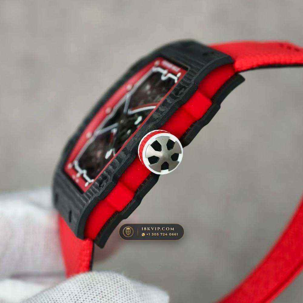 Richard Mille RM 67-02 Automatic Extra-Flat Norway Limited Edition — Private Vault Edition — Studio Gallery Plate V in Carbon TPT & Grade 5 Titanium (33.6g Verified Mass, Richard Mille Cal. CRMA7 Skeletonized Titanium)