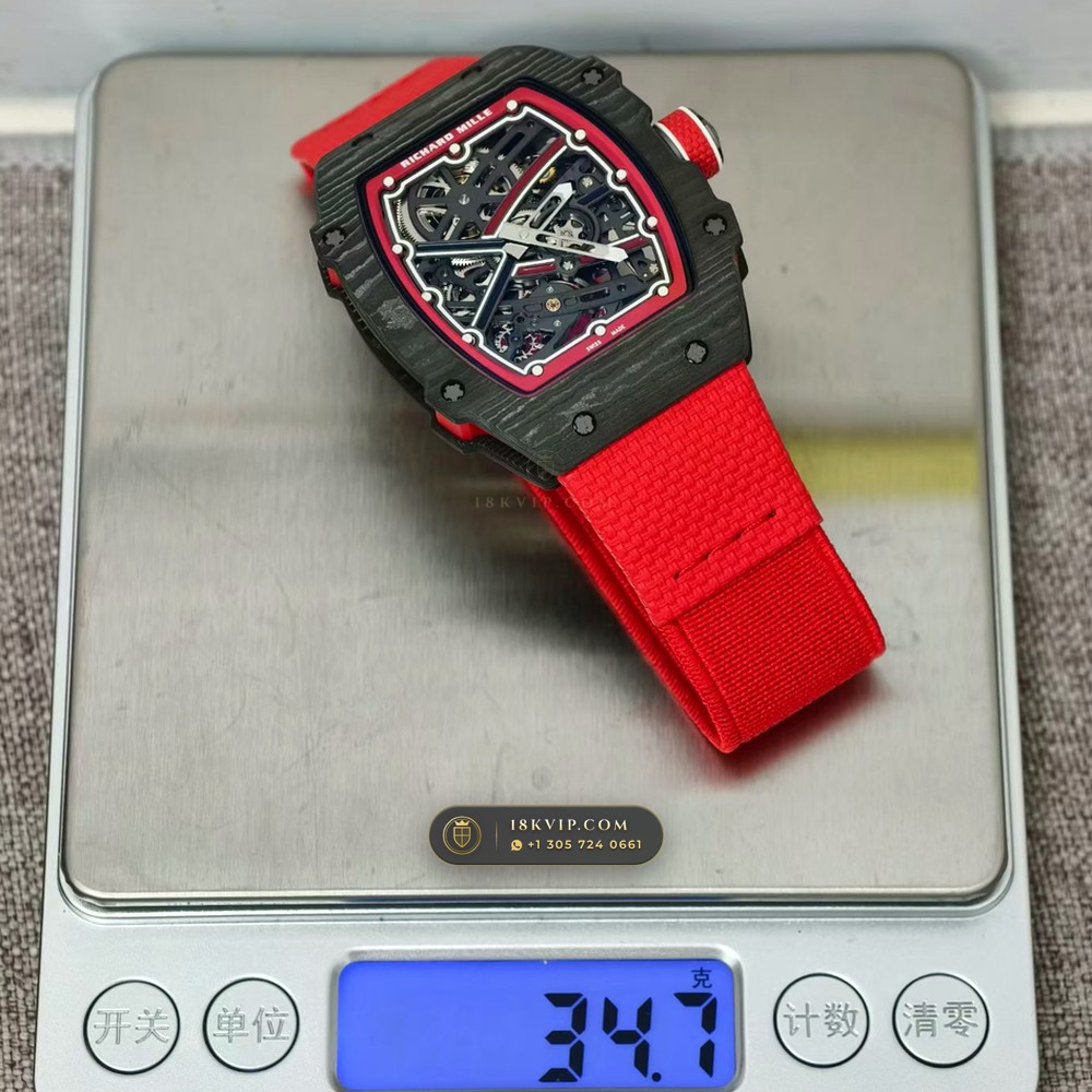 Richard Mille RM 67-02 Automatic Extra-Flat Norway Limited Edition — Private Vault Edition — Studio Gallery Plate VIII in Carbon TPT & Grade 5 Titanium (33.6g Verified Mass, Richard Mille Cal. CRMA7 Skeletonized Titanium)