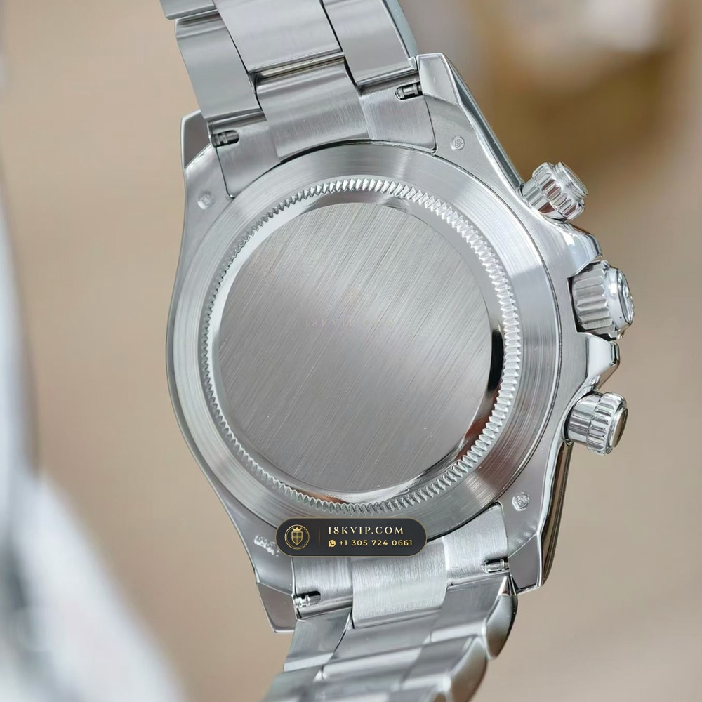Rolex Cosmograph Daytona 950 Platinum Ref. 116506 — Private Vault Edition — Studio Gallery Plate V in 950 Platinum Pt950 (282.1g Verified Mass, Rolex Manufacture Cal. 4130 - 72h Power Reserve)