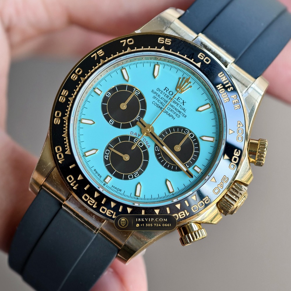 Rolex Cosmograph Daytona 18K Yellow Gold Ref. 126518LN — Private Vault Edition — Studio Gallery Plate II in 18K Yellow Gold Au750 (160.6g Verified Mass, Rolex Manufacture Cal. 4131 - 72h Power Reserve)