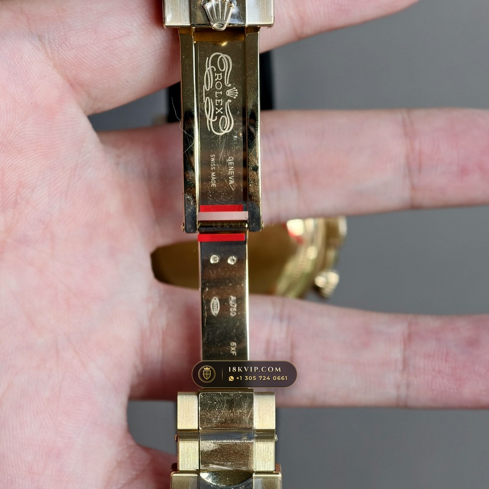 Rolex Cosmograph Daytona 18K Yellow Gold Ref. 126518LN — Private Vault Edition — Studio Gallery Plate VII in 18K Yellow Gold Au750 (160.6g Verified Mass, Rolex Manufacture Cal. 4131 - 72h Power Reserve)