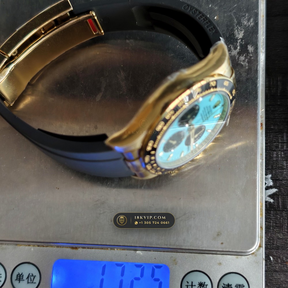 Rolex Cosmograph Daytona 18K Yellow Gold Ref. 126518LN — Private Vault Edition — Studio Gallery Plate VIII in 18K Yellow Gold Au750 (160.6g Verified Mass, Rolex Manufacture Cal. 4131 - 72h Power Reserve)