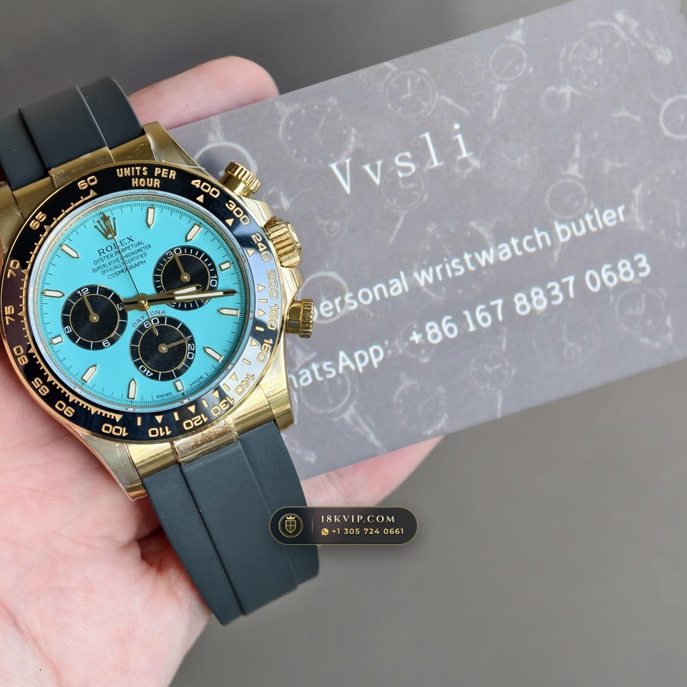 Rolex Cosmograph Daytona 18K Yellow Gold Ref. 126518LN — Private Vault Edition — Studio Gallery Plate IX in 18K Yellow Gold Au750 (160.6g Verified Mass, Rolex Manufacture Cal. 4131 - 72h Power Reserve)