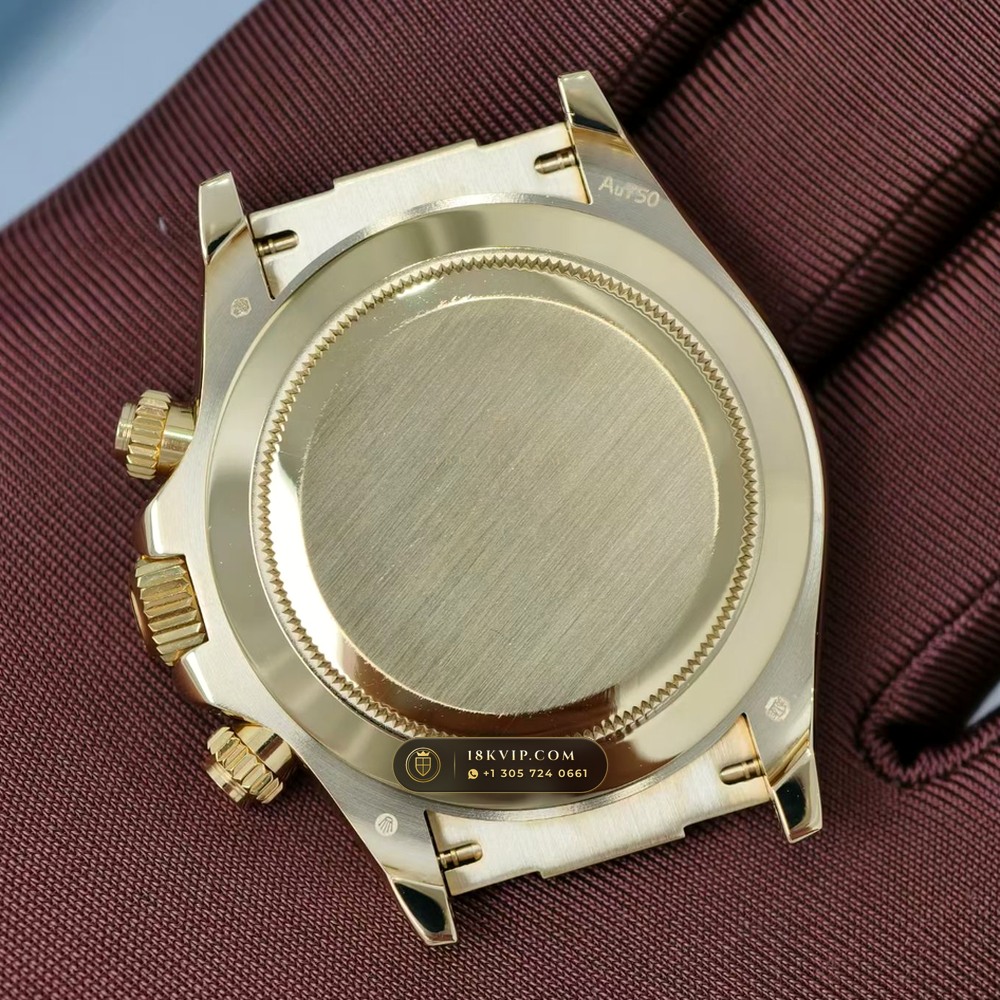 Rolex Cosmograph Daytona Gibeon Meteorite Dial 18K Yellow Gold Ref. 116518LN — Private Vault Edition — Studio Gallery Plate VIII in 18K Yellow Gold Au750 (160.3g Verified Mass, Rolex Manufacture Cal. 4130 - 72h Power Reserve)