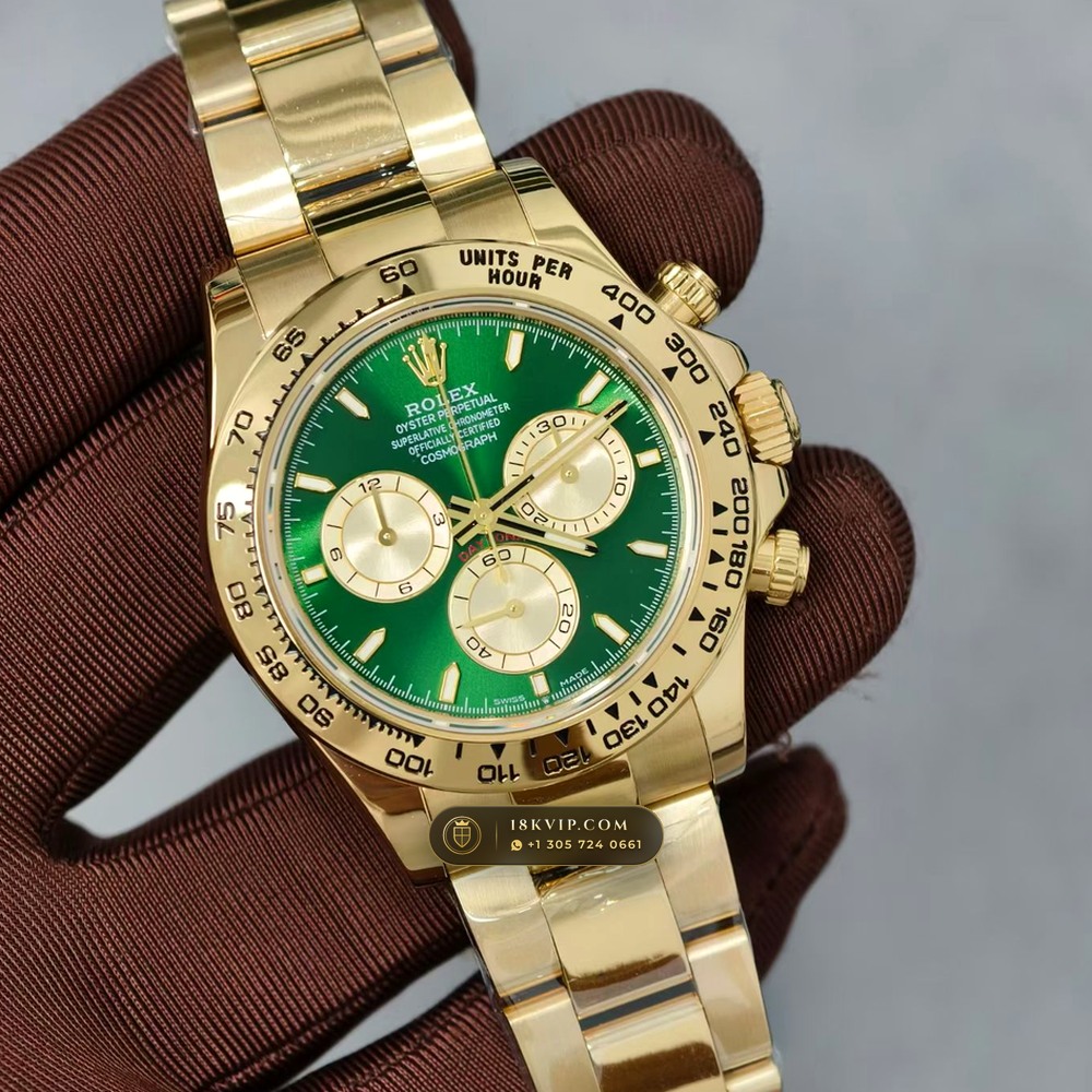 Rolex Cosmograph Daytona 18K Yellow Gold Ref. 126508 — Private Vault Edition — Studio Gallery Plate II in 18K Yellow Gold Au750 (216.5g Verified Mass, Rolex Manufacture Cal. 4131 - 72h Power Reserve)