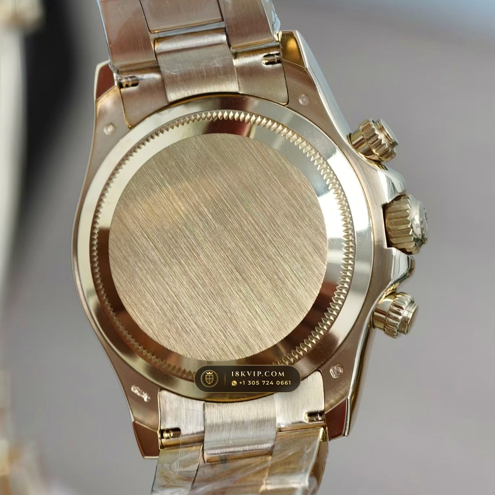 Rolex Cosmograph Daytona 18K Yellow Gold Ref. 126508 — Private Vault Edition — Studio Gallery Plate V in 18K Yellow Gold Au750 (216.5g Verified Mass, Rolex Manufacture Cal. 4131 - 72h Power Reserve)
