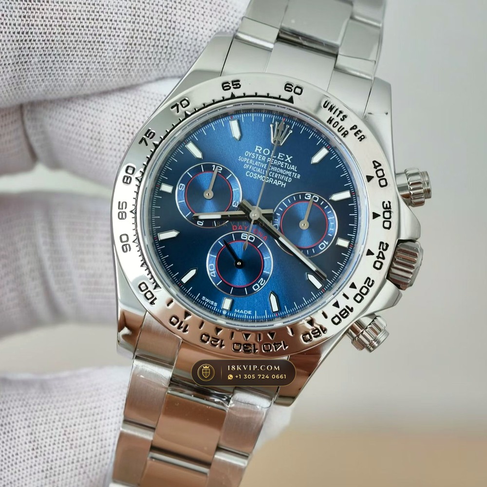 Rolex Cosmograph Daytona 18K White Gold Ref. 126509 — Private Vault Edition — Studio Gallery Plate III in 18K White Gold Au750 (216.7g Verified Mass, Rolex Manufacture Cal. 4131 - 72h Power Reserve)