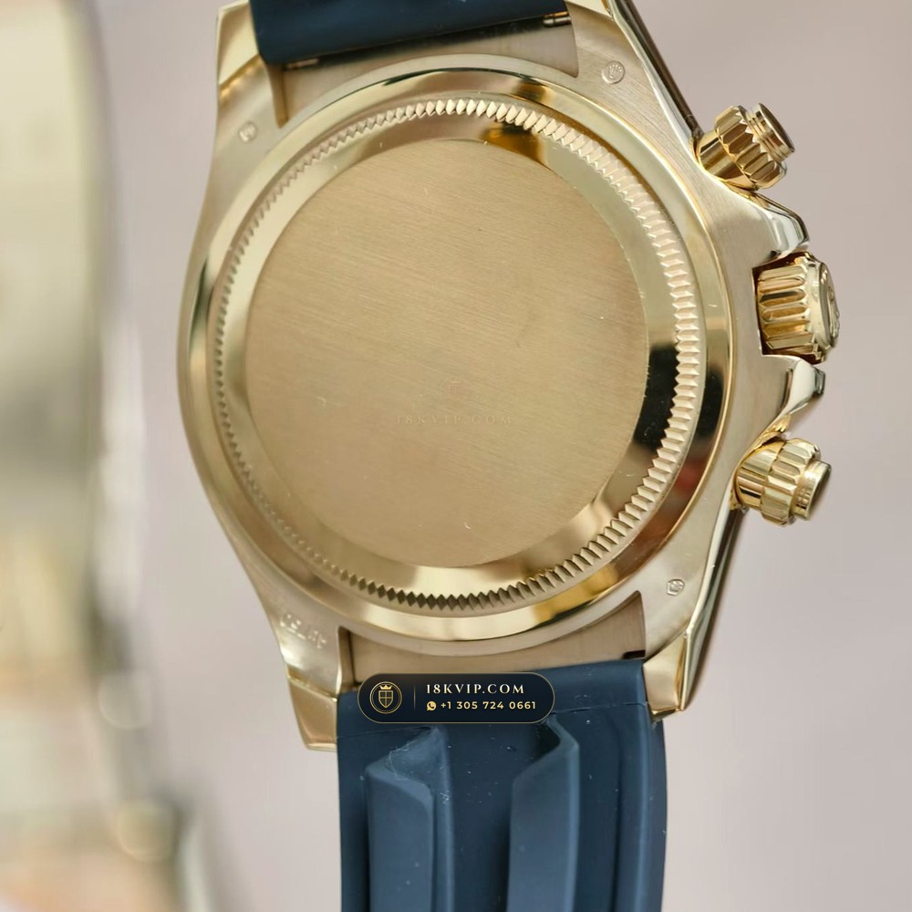 Rolex Cosmograph Daytona 18K Yellow Gold Free-Sprung Calibre Ref. 126518LN — Private Vault Edition — Studio Gallery Plate VI in 18K Yellow Gold Au750 (160.6g Verified Mass, Rolex Manufacture Cal. 4131 - 72h Power Reserve)